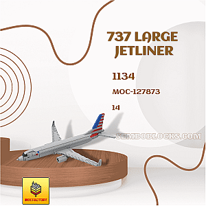 MOC Factory 127873 Technician 737 Large Jetliner