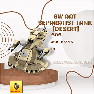 MOC Factory 102716 Star Wars SW AAT Separatist Tank [Desert]