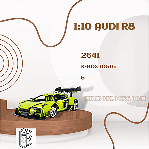 K-Box 10516 Technician 1:10 Audi R8
