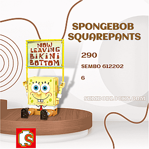 SEMBO 612202 Creator Expert SpongeBob SquarePants