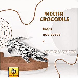 MOC Factory 89505 Creator Expert Mecha Crocodile
