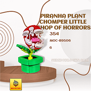 MOC Factory 89506 Creator Expert Piranha Plant Chomper Little Shop of Horrors