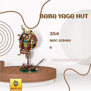 MOC Factory 128416 Creator Expert Baba Yaga Hut