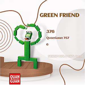 QUANGUAN 757 Creator Expert Green Friend