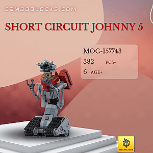 MOC Factory 157743 Movies and Games Short Circuit Johnny 5