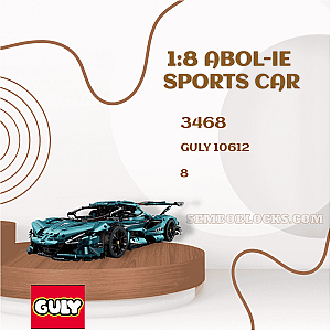 GULY 10612 Technician 1:8 ABOL-IE Sports Car