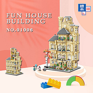 ZHEGAO 01006 Creator Expert Fun House