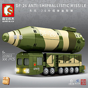 SEMBO 105602 Dongfeng-26 Medium-Range Ballistic Missile Military