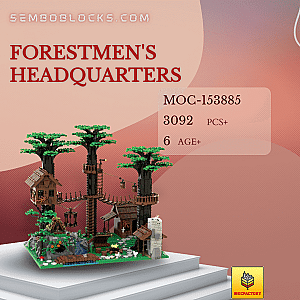 MOC Factory 153885 Creator Expert Forestmen's Headquarters