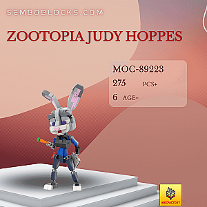 MOC Factory 89223 Movies and Games Zootopia Judy Hoppes
