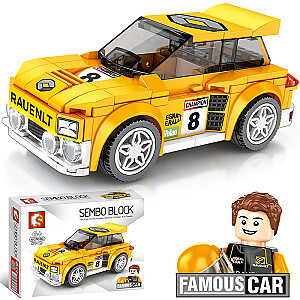 SEMBO 607038 Famous Cars: Rally Car Renault R5 Maxi Turbo Technic