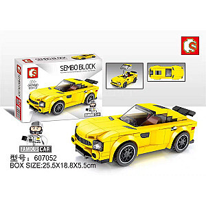 SEMBO 607052 Famous Cars: Mercedes-Benz GT-S Technic