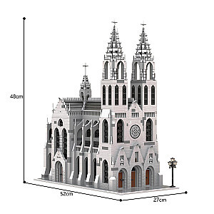 MOC Factory 148170 Modular Building Gothic Cathedral