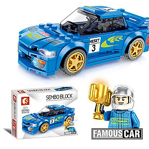 SEMBO 607054 Famous Cars: Subaru Impreza WRC97 Technic