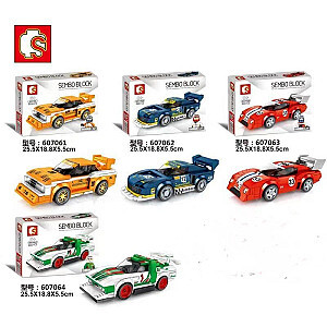 SEMBO 607063 Famous Cars: Ferrari BB512 Le Mans Technic
