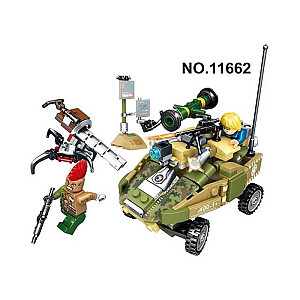 SEMBO 11662 Black Gold Project: Remote Controlled Chariot Military