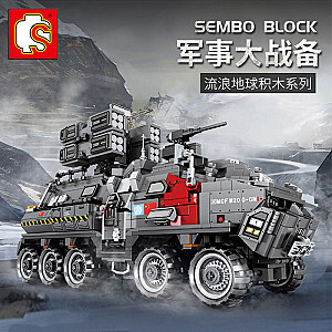 SEMBO 107007 Wandering Earth: CN171 Troop Carrier Large Technic
