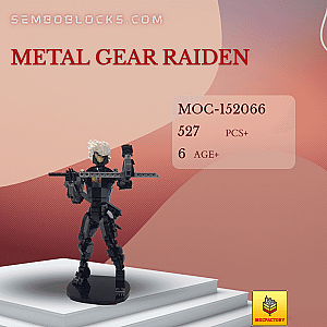 MOC Factory 152066 Movies and Games Metal Gear Raiden