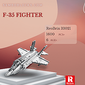 REOBRIX 33021 Military F-35 Fighter