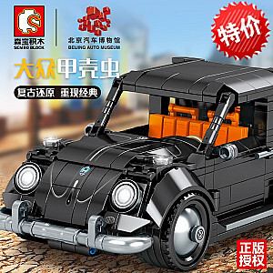 SEMBO 701809 Beijing Automobile Museum: Volkswagen Beetle Technic