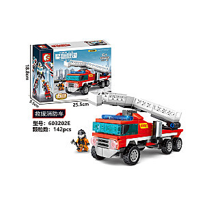 SEMBO 603202E Rescue Fire Trucks Technic