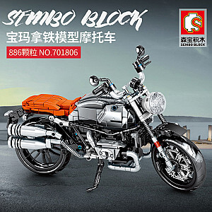 SEMBO 701806 Jaeger Hurricane Latte Motorcycle Technic