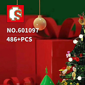 SEMBO 601097 Rotating Light Carnival Christmas Tree Music Box Creator