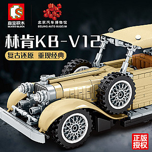 SEMBO 701900 Beijing Automobile Museum: Lincoln Classic Cars Technic
