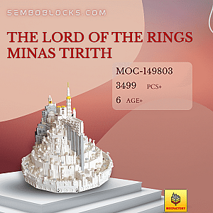 MOC Factory 149803 Modular Building The Lord of the Rings Minas Tirith