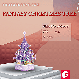 SEMBO 605029 Creator Expert Fantasy Christmas Tree