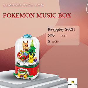 Keeppley 20211 Creator Expert Pokemon Music Box