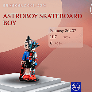 Pantasy 86207 Movies and Games AstroBoy Skateboard Boy