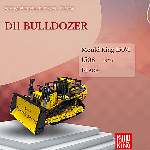 MOULD KING 15071 Technician D11 Bulldozer