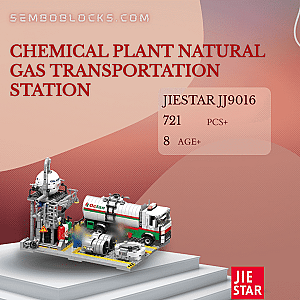 JIESTAR JJ9016 Modular Building Chemical Plant Natural Gas Transportation Station