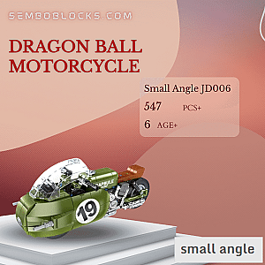 Small Angle JD006 Creator Expert Dragon Ball Motorcycle