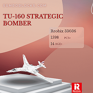 REOBRIX 33036 Military TU-160 Strategic Bomber