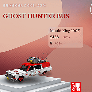 MOULD KING 10071 Technician Ghost Hunter Bus