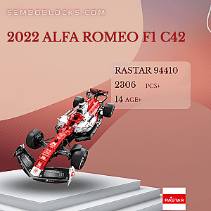 Rastar 94410 Technician 2022 Alfa Romeo F1 C42