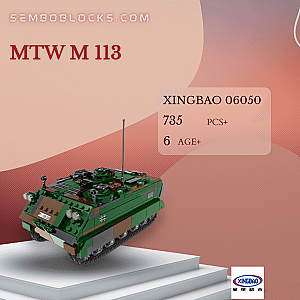 XINGBAO 06050 Military MTW M 113