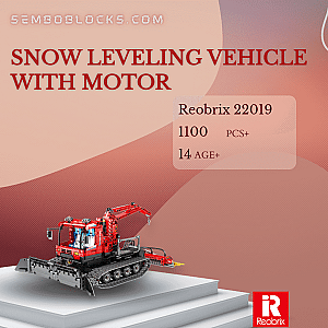 REOBRIX 22019 Technician Snow Leveling Vehicle With Motor