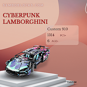 Custom 910 Technician Cyberpunk Lamborghini
