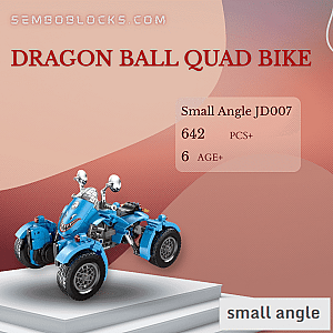 Small Angle JD007 Creator Expert Dragon Ball Quad Bike