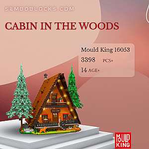 MOULD KING 16053 Creator Expert Cabin In The Woods