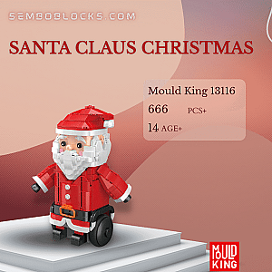 MOULD KING 13116 Creator Expert Santa Claus Christmas