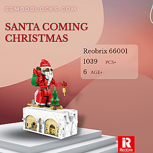REOBRIX 66001 Creator Expert Santa Coming Christmas