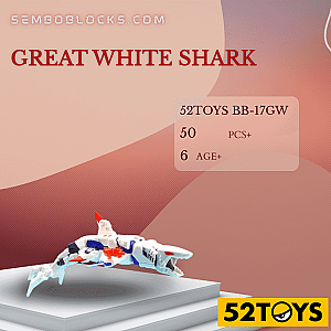 52TOYS BB-17GW Creator Expert Great White Shark