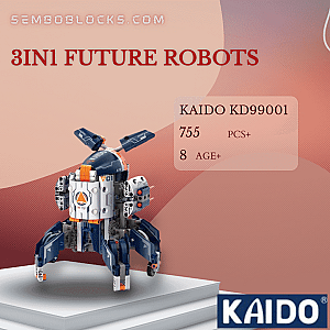 KAIDO KD99001 Creator Expert 3IN1 Future Robots
