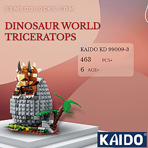 KAIDO KD 99009-3 Creator Expert Dinosaur World Triceratops