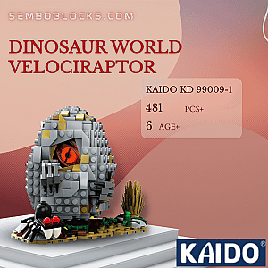 KAIDO KD 99009-1 Creator Expert Dinosaur World Velociraptor