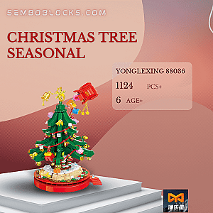 YONGLEXING 88036 Creator Expert Christmas Tree Seasonal